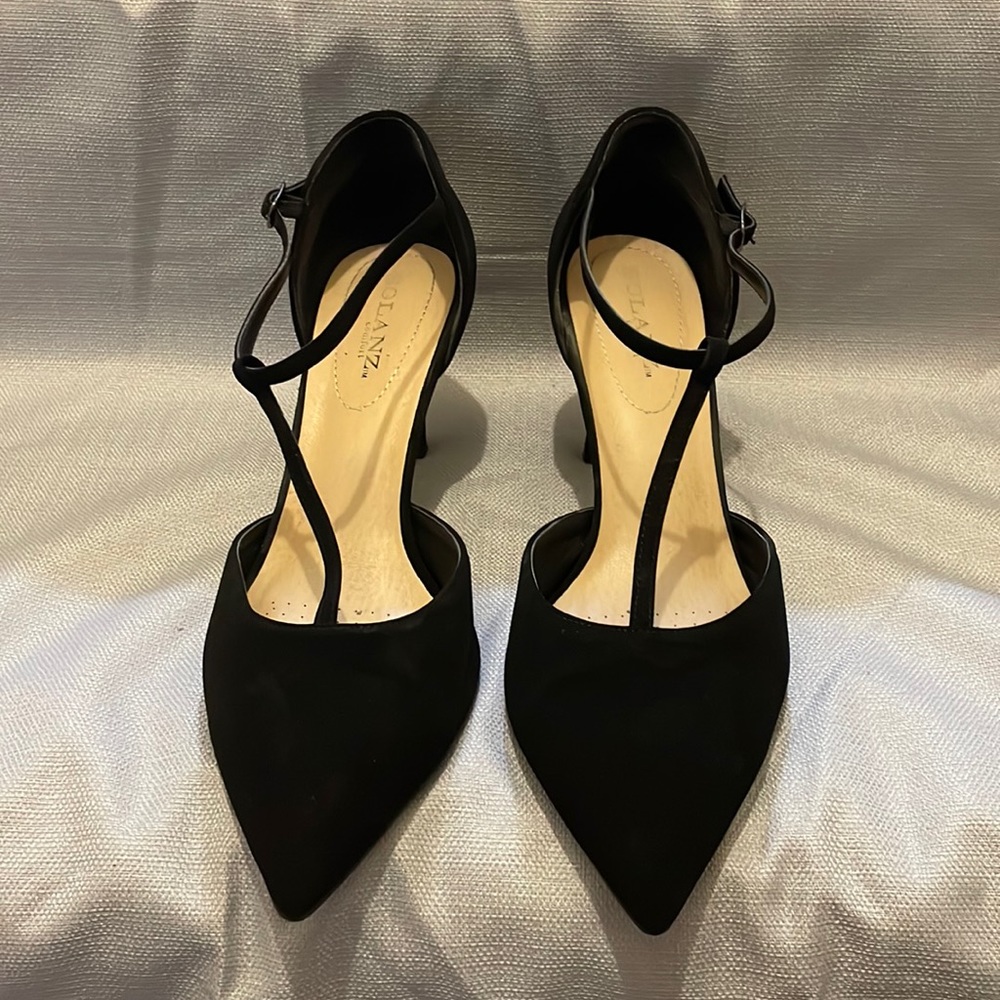 Solanz Heels with T-Strap